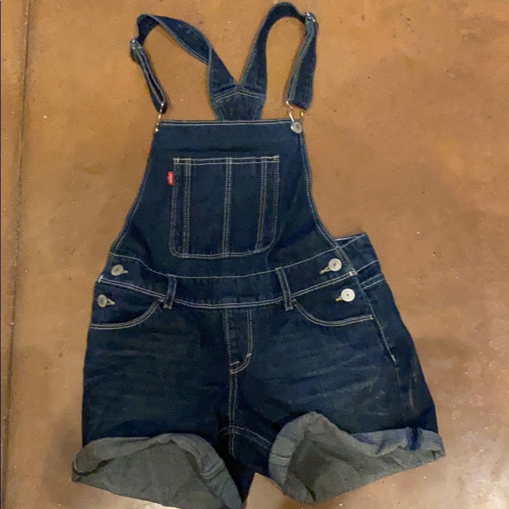 Levi’s Boyfriend Shortall jean coverall